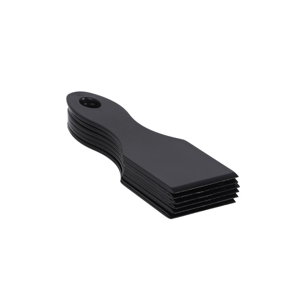Metaltex Metaltex Gourmet Spatulas 14 cm 6 Teile schwarzer Nylon