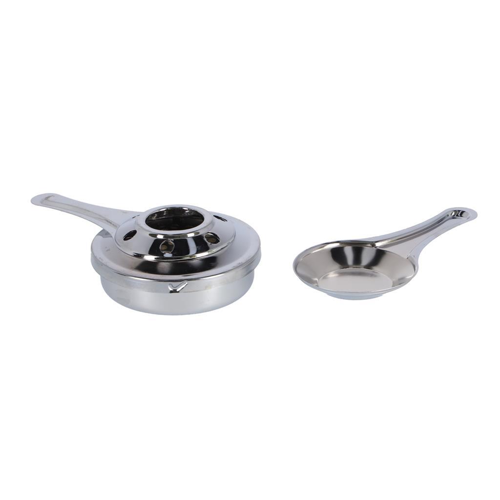 Metaltex Metaltex Fondue Burner 16 cm Edelstahl