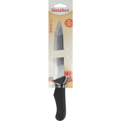 Metaltex Metaltex Basic Line Cook Shee 28 cm schwarzer Edelstahl