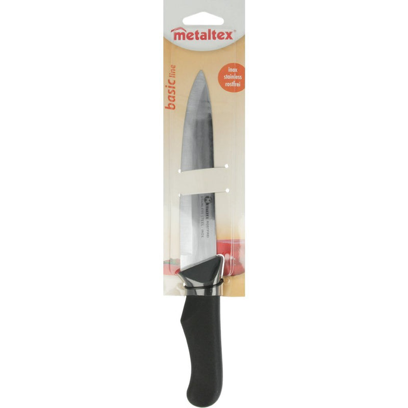 Metaltex Metaltex Basic Line Cook Shee 28 cm schwarzer Edelstahl