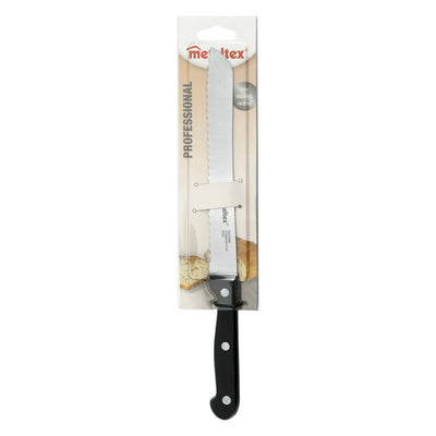 Metaltex Metaltex Professional Broodmes 32,5 cm schwarzer Edelstahl