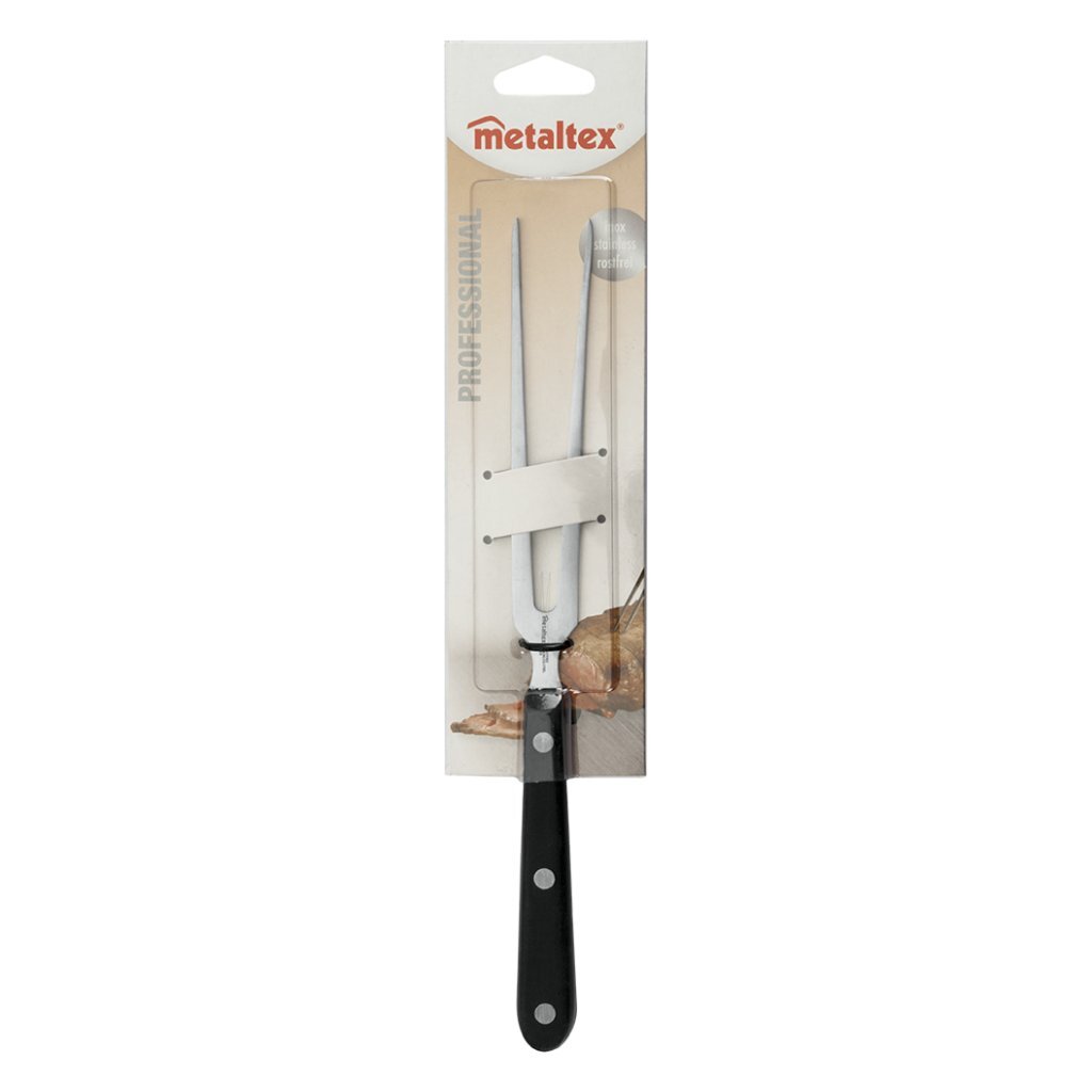 Metaltex Metaltex Professional Fork 28,5 cm Edelstahl schwarz