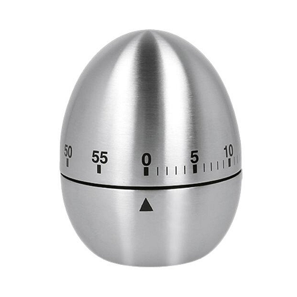 Metaltex Metaltex Edelstahl Timer Egg 60 Minuten
