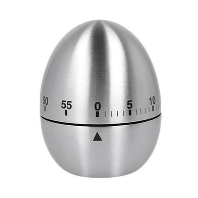 Metaltex Metaltex Edelstahl Timer Egg 60 Minuten