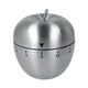 Metaltex Metaltex Edelstahl Timer Apfel 60 Minuten