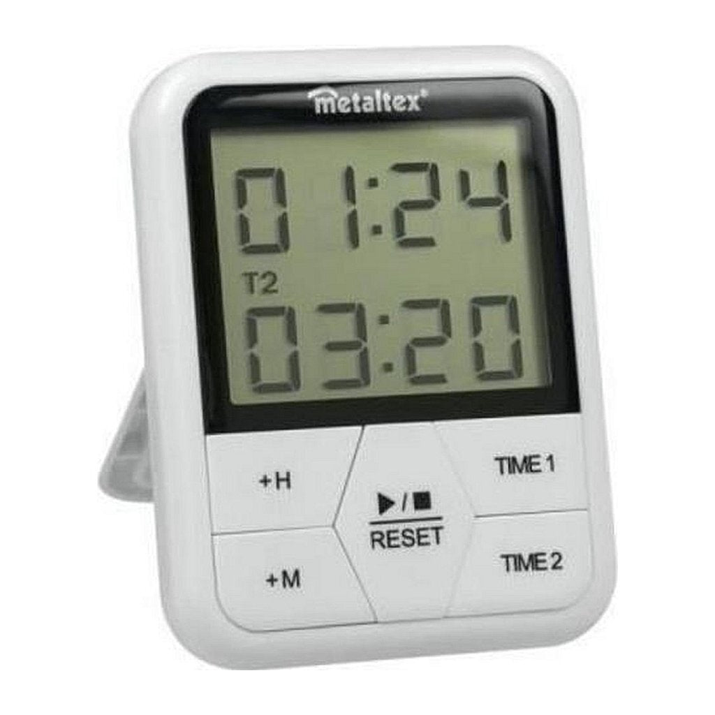 Metaltex Metaltex Digital Timer 11x8 cm Weiß