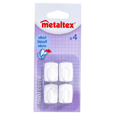 Metaltex Metaltex Square Slice Haken 4 Weißstücke