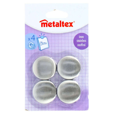Metaltex Metaltex -Magnete um 4 Edelstahl um 4 Edelstahl