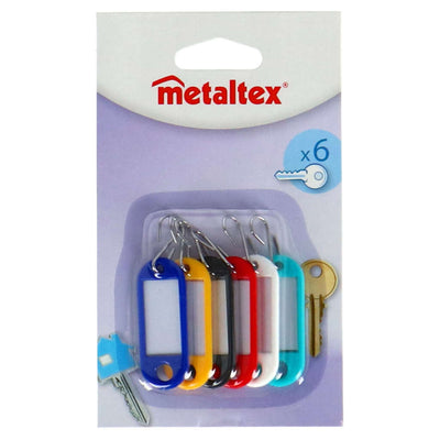 Metaltex Metaltex Schlüsselkarten 6 Teile
