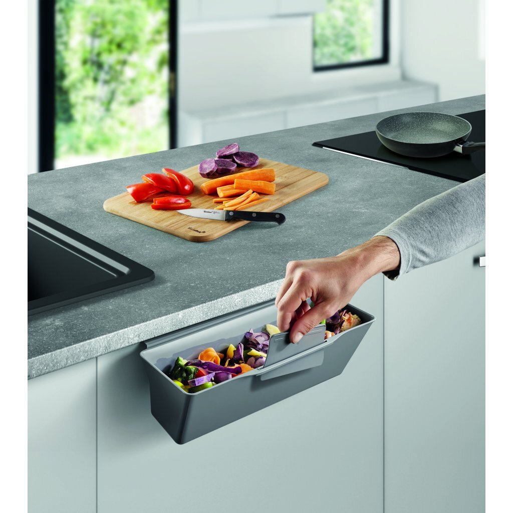 Metaltex Metaltex Clean Tex Mietverbot 35x16x13 cm Grau
