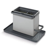 Metaltex Metaltex Küchenhelfer aufgeräumte Tex Waschbecken Organizer 24x13x14 cm Grau - afbeelding 1