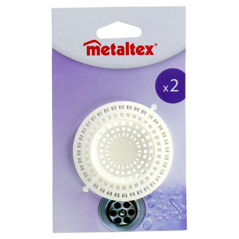 Metaltex Metaltex Schussfilter 2 Teile weiße Kunststoff