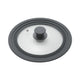 Metaltex Metaltex Pan Tanca 20-24 cm Glas Silikon Schwarz