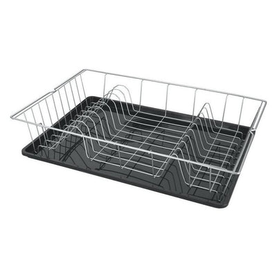 Metaltex Metaltex Colonia Drain Rack 48x30 cm Silbergrau