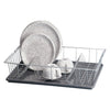 Metaltex Metaltex Colonia Drain Rack 48x30 cm Silbergrau