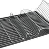 Metaltex Metaltex Drup Rock Wingtex 51 x 31 cm Anthrazit Silber 2-Stück