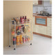 Tomado-Metaltex Tomado-Metaltex Grande Storage Rack auf Rädern 64x31x84 cm Silber