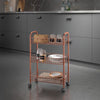 Metaltex Metaltex Badezimmer Küche Trolley Lugano Kupfer