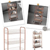 Metaltex Metaltex Trolley Schrank Ascona 84x41cm Stahlkupfer