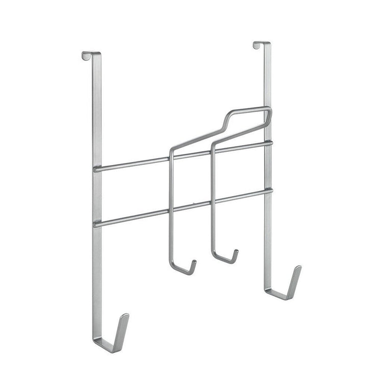 Metaltex Metaltex über dem Türraum Sparer Strijkethouer 28x12x28 cm Silber