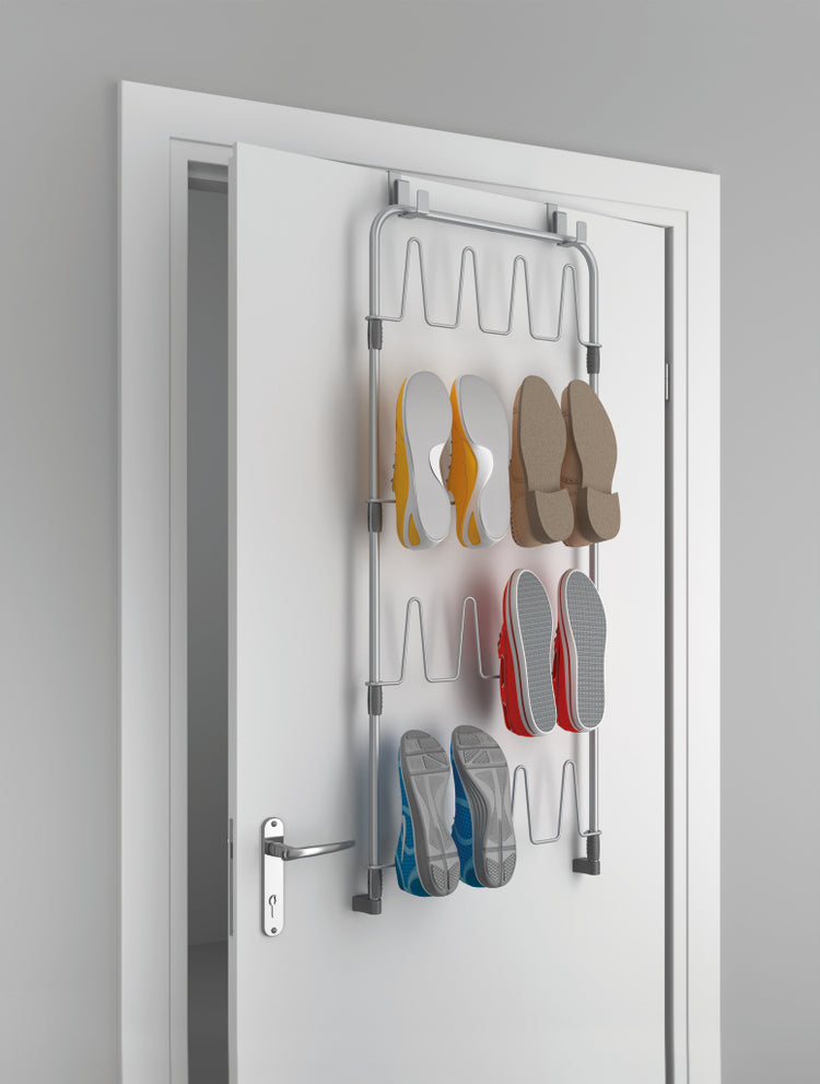 Tomado-Metaltex Tomado-Metaltex über den Tür Platz Sparschuhen@vom Schuhboden für Tür Silber