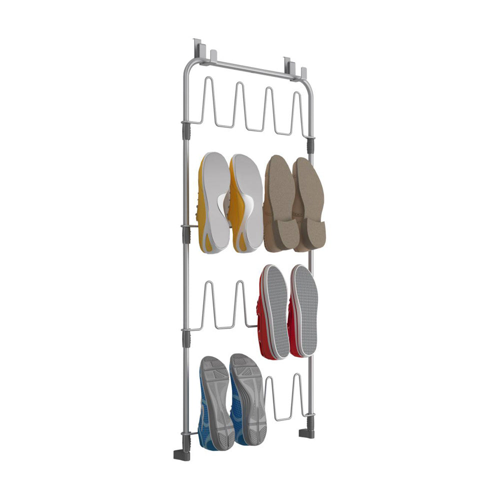 Tomado-Metaltex Tomado-Metaltex über den Tür Platz Sparschuhen@vom Schuhboden für Tür Silber