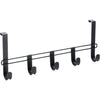 Metaltex Metaltex Türkach Stace 5 Hakes 38x6x15 cm Schwarz