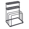 Metaltex Metaltex Tokyo Line Rack für Kleases und Slips Schiffe 16x12x22 cm Schwarz