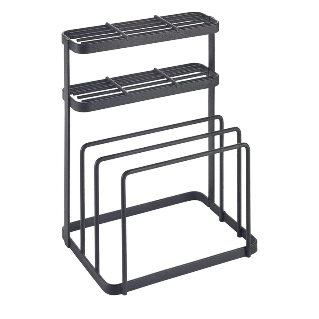 Metaltex Metaltex Tokyo Line Rack für Kleases und Slips Schiffe 16x12x22 cm Schwarz