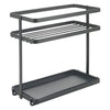 Metaltex Metaltex Herb Rack 2 Böden 23x11x22 cm Black Metall