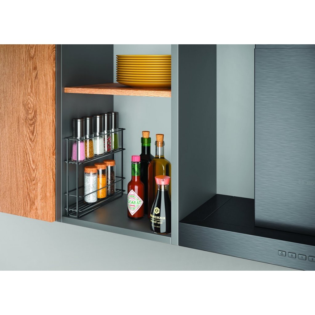 Metaltex Metaltex Exciptable Gewürzregal schwarz