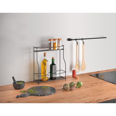 Metaltex Metaltex Kräuter Rack 2-layer Basalmico Schwarz