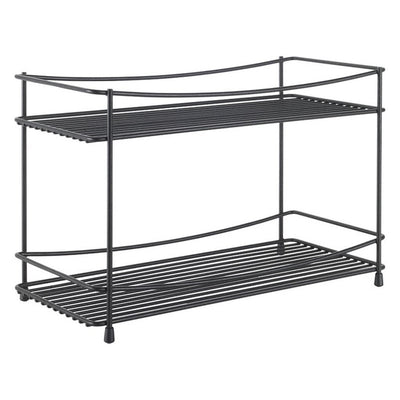 Metaltex Metaltex Oregano Kräuter Rack 2 Etagen mattes Black Metall