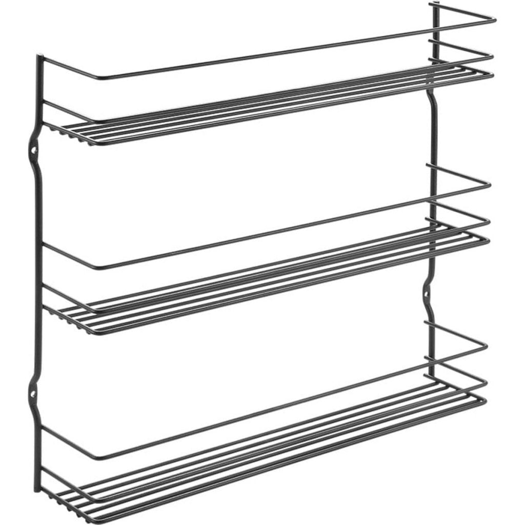 Metaltex Metaltex Pepito Kräuter Rack 3 Etagen 36x32x8 cm schwarz