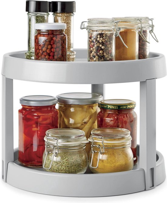 Tomado-Metaltex Tomado-Metaltex Giro 2 Running Herb Rack 28x21cm 2 Stockwerke