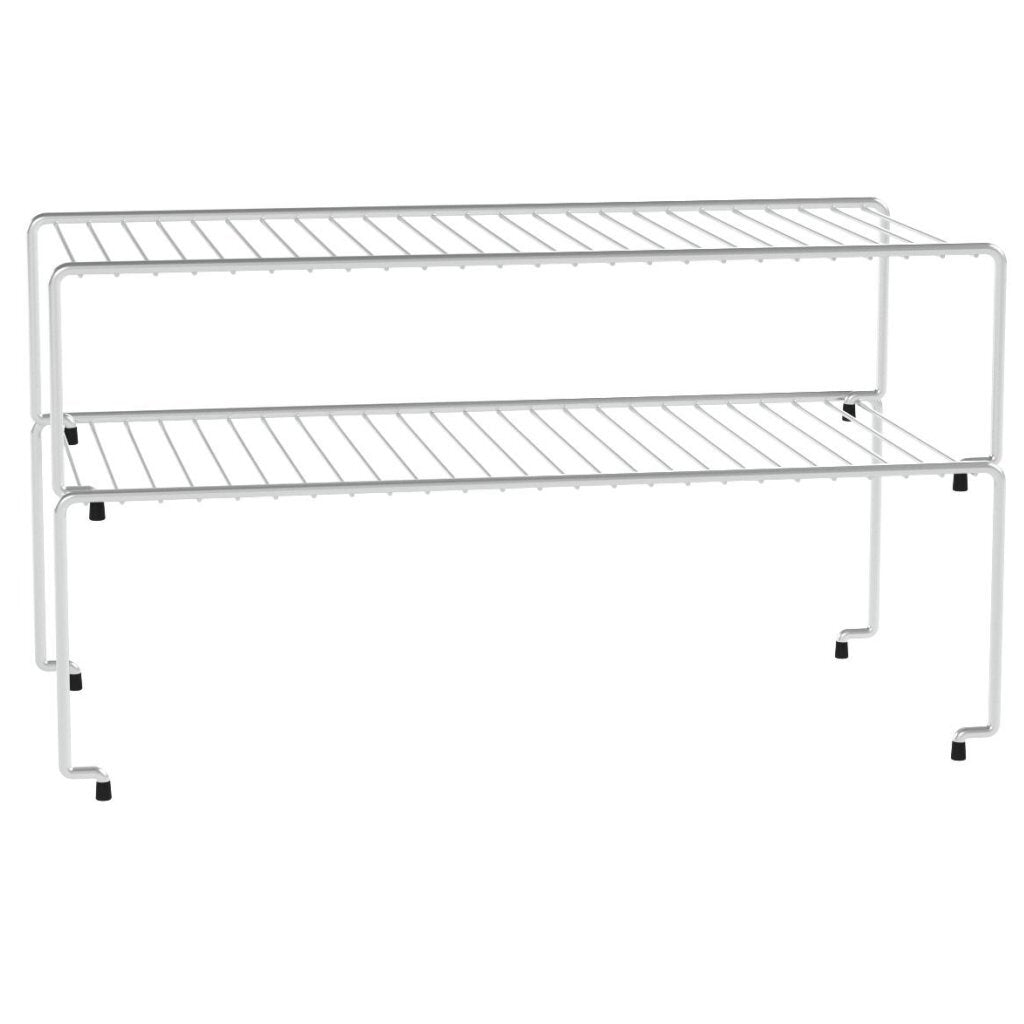 Metaltex Metaltex Sky Space -Gewinner 2 Etagen 47x23x26 ​​cm Silber