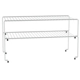 Metaltex Metaltex Sky Space -Gewinner 2 Etagen 47x23x26 ​​cm Silber - afbeelding 1