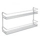 Metaltex Metaltex Space Saver Küche Pepito Kräuter Rack 2 Stockwerke 36x8x19 cm Silber