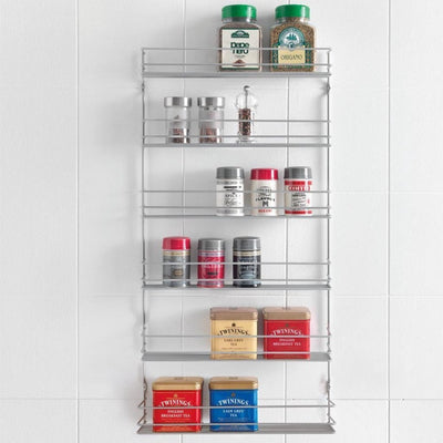 Metaltex Metaltex Pepito Kräuter Rack 6 Etagen 36x8x71 cm Silber