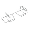 Metaltex Metaltex Houseing Foule Holder 33x12x9 cm Silber