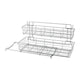 Metaltex Metaltex Extendable Lager Rack 20x58x28 cm Silber