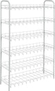 Metaltex Tomado Metaltex Schuh 6 Schuhregal Weiß 64x23x104 cm 6 Stockwerke