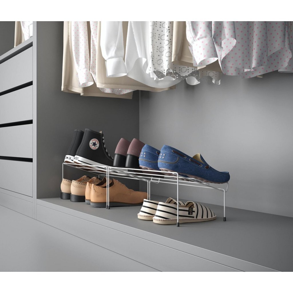 Metaltex Metaltex Cipok Schuh Rack 42x24x17 cm 2 Stücke weiß