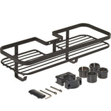 Metaltex Metaltex Flouchek 29x11x9 cm Matt Schwarz - afbeelding 1