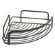 Metaltex Metaltex Badezimmer Rack 20x20x6 cm schwarz