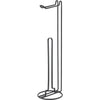 Metaltex Metaltex Toilettenrollenhalter für 3 Rollen 58x15 cm Schwarz