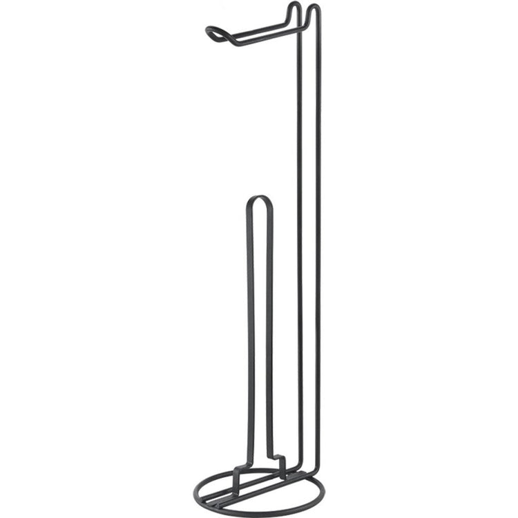 Metaltex Metaltex Toilettenrollenhalter für 3 Rollen 58x15 cm Schwarz
