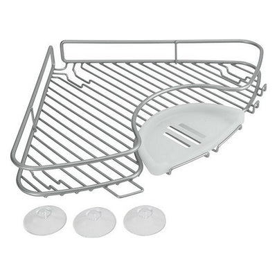 Metaltex Metaltex Corner Rack 29x4 cm Silber