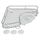 Metaltex Metaltex Corner Rack 29x4 cm Silber