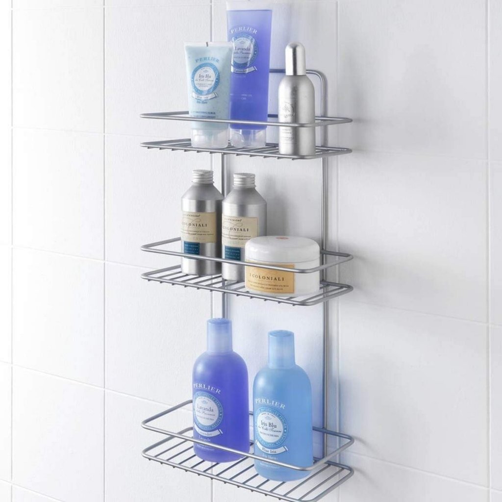 Metaltex Metaltex Reflex Duschleck 3 Böden 23x13x57 cm Silber